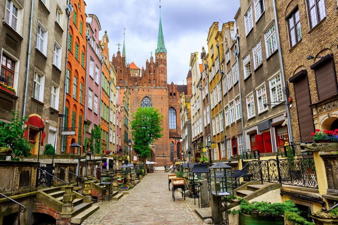 Swish Apartment -10 Min To Old Town Gdansk,Pkp & Shopping Mall Dış mekan fotoğraf